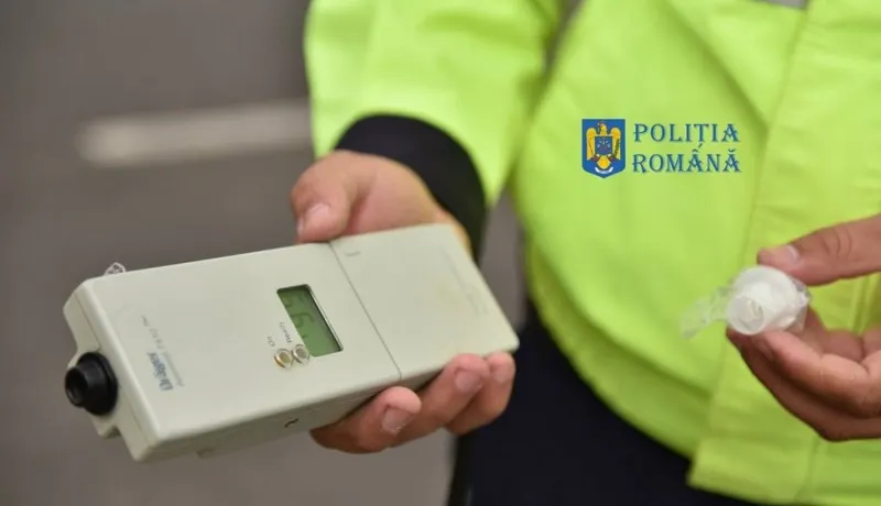 Şofer amendat după ce a relatat, la 112, că agenții care l-au oprit în trafic sunt băuți