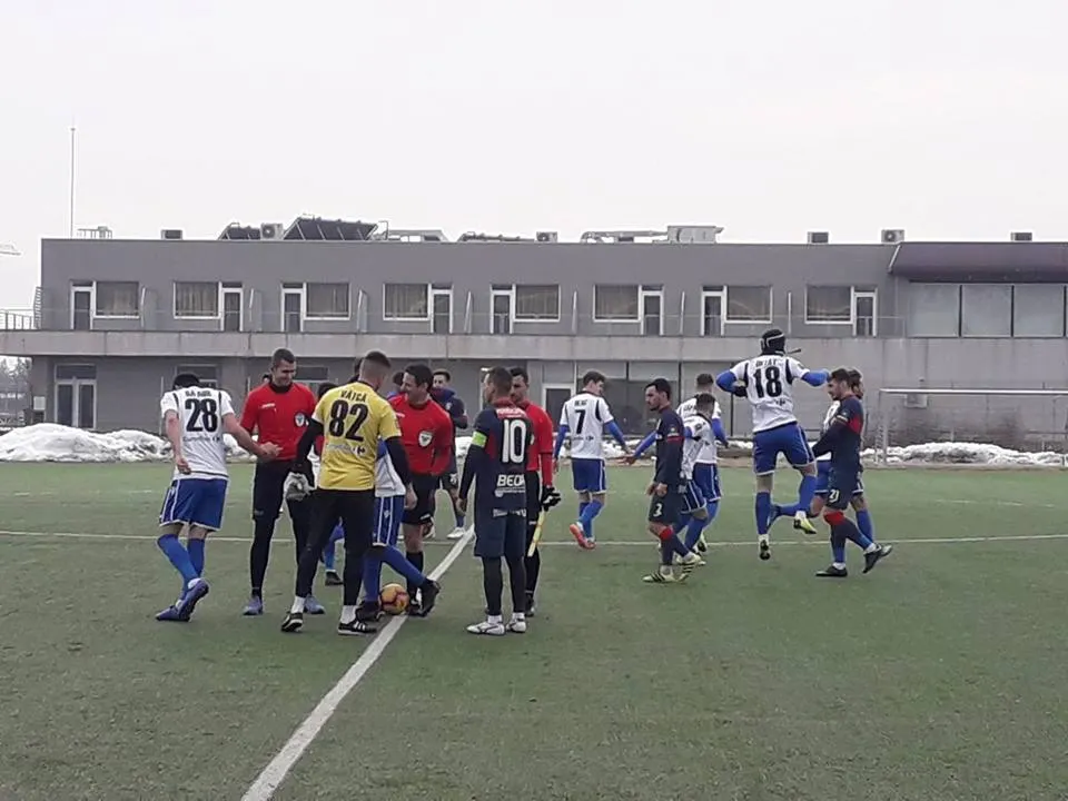 Chindia (doar) egal în amicalul cu ultima clasată din prima ligă, FC Voluntari