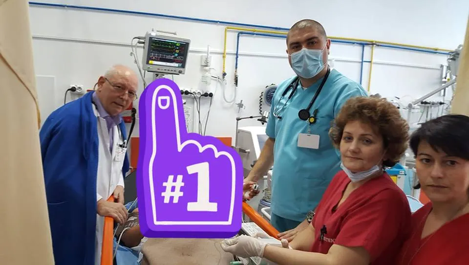 Procedură realizată în premieră la Spitalul Județean de Urgență din Târgoviște