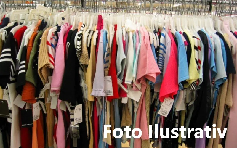 Articole vestimentare contrafăcute confiscate și dosar penal pentru un comerciant din Găești