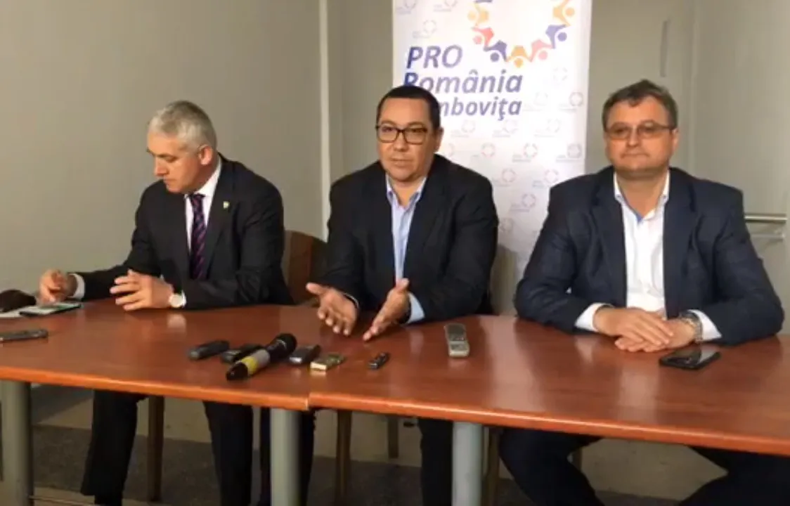 Ponta, despre mitingul PSD de la Târgovişte: Sper să revedem scenariului din 1989, că personajele seamănă