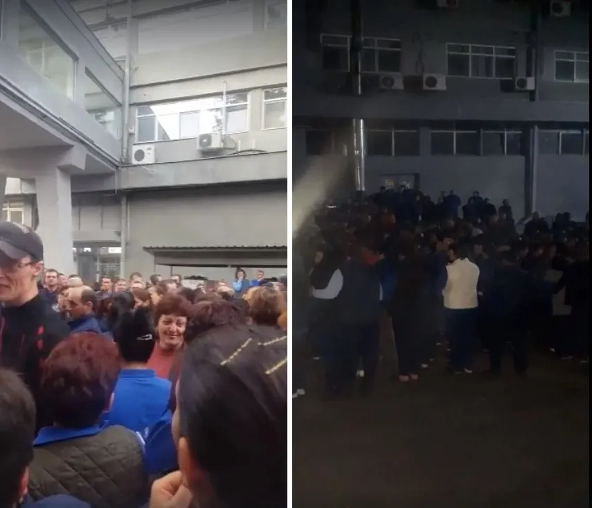 Situație "explozivă" la Arctic Găești. Salariații refuză să muncească și cer salarii decente