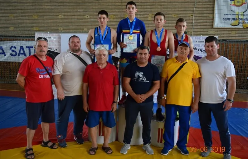 Ionuț Drăgănescu, vicecampion al României la lupte