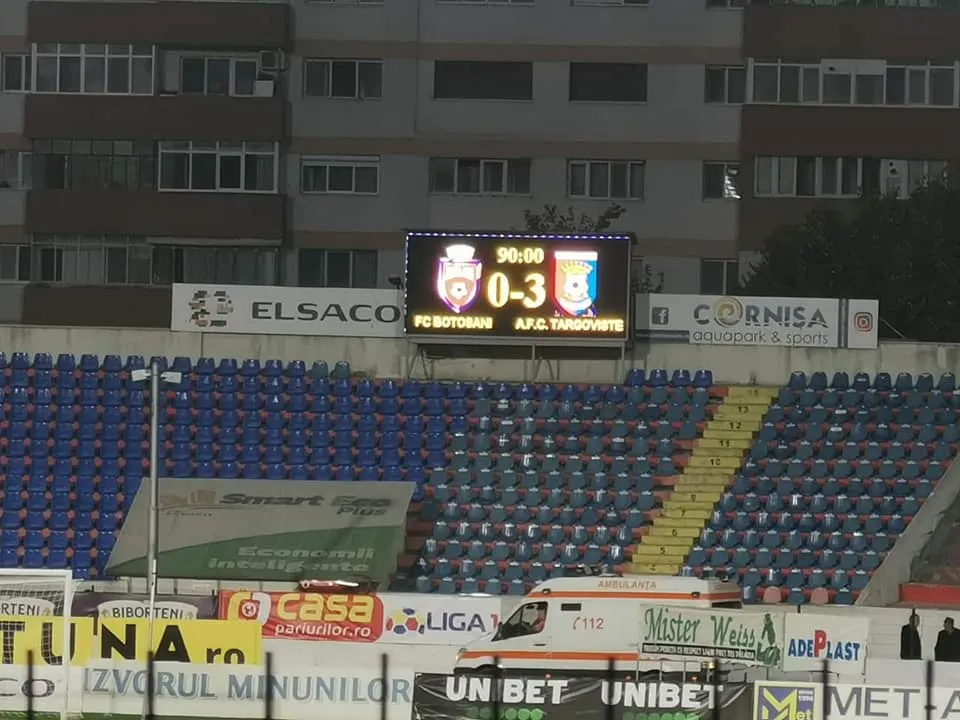 Chindia obține o victorie de senzație la Botoșani,în liga I
