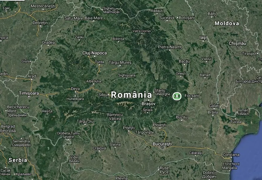 Cutremur după cutremur, miercuri dimineață, în zona seismică Vrancea