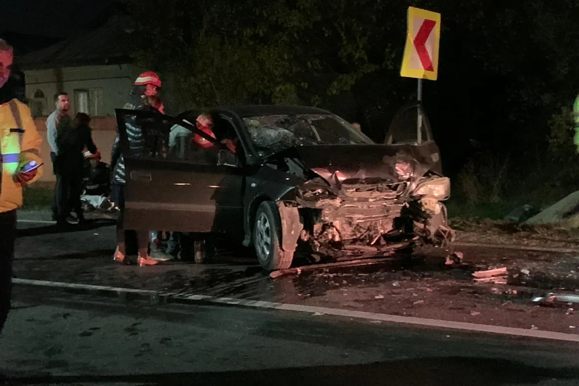 Update| DN 71 este blocat în Dâmbovița, în urma unui accident de circulație