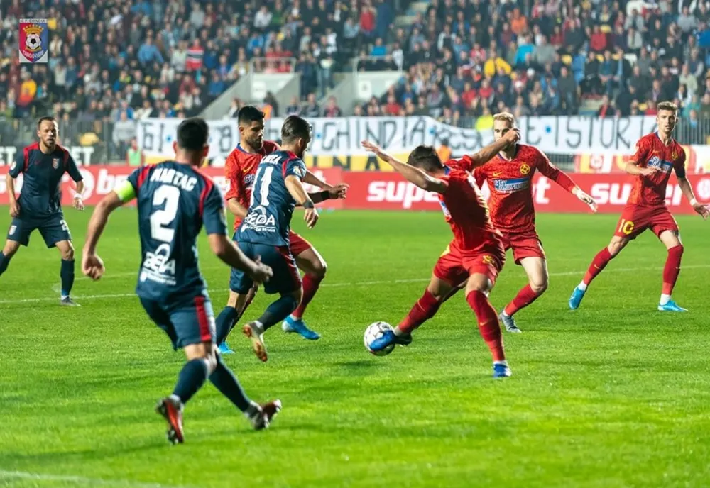 Amical de "lux" pentru Chindia Târgoviște, contra celor de la FCSB