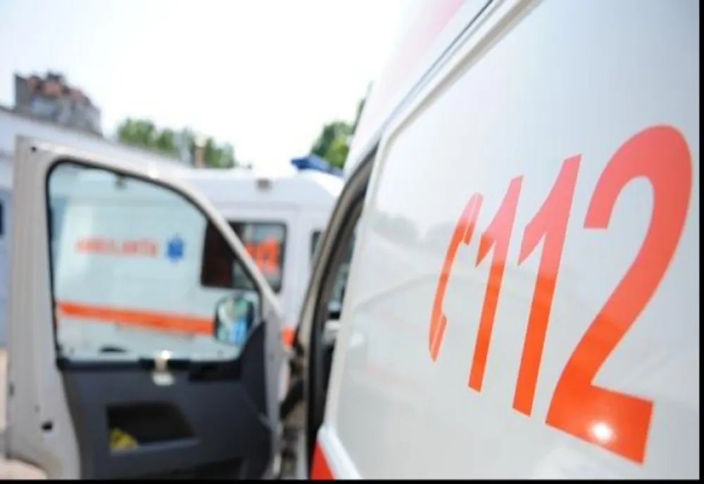 Update| Coliziune în lanț, la Târgoviște. Două persoane au fost rănite și au fost transportate la spital