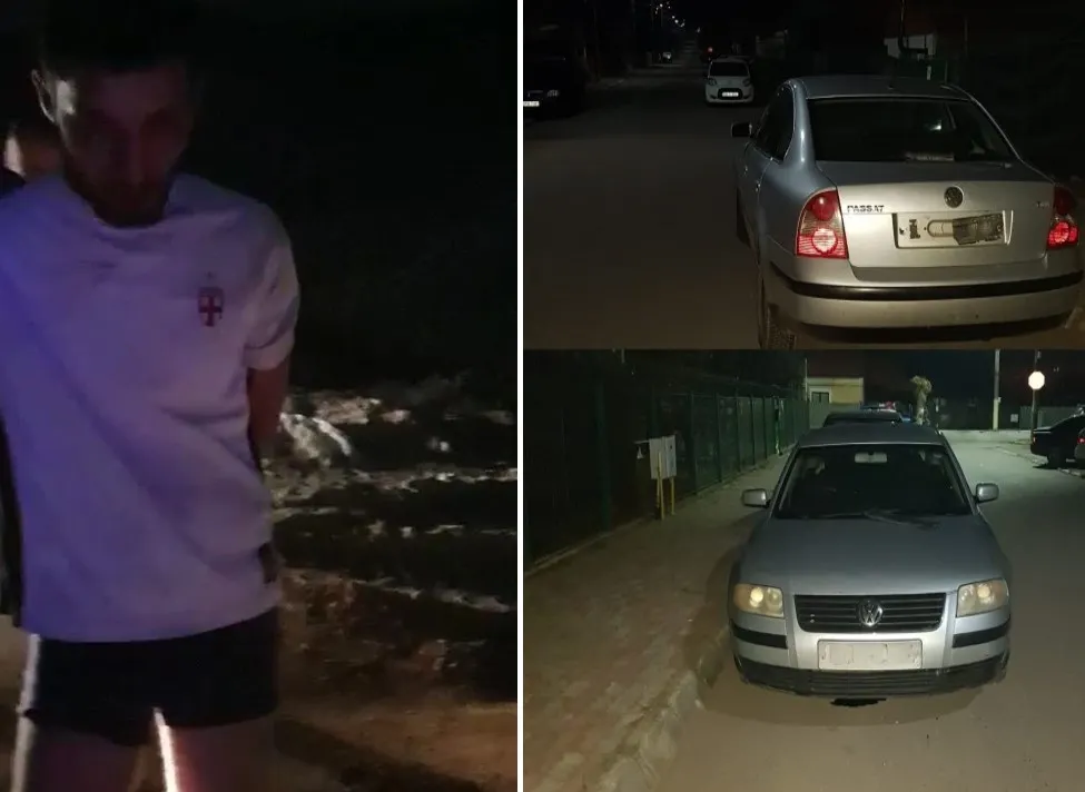 Video| Tânăr îmbrăcat sumar reținut de polițiști. De ce alerga, la -5 grade  Celsius, îmbrăcat doar în tricou și boxeri