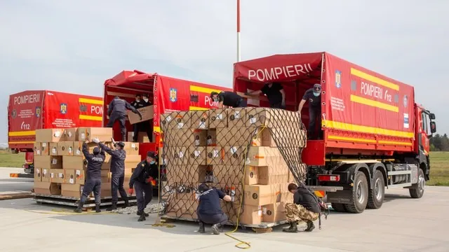 Noi echipamente de protecție au ajuns în Dâmbovița. Au fost distribuite de ISU DB către unitățile medicale, din județ