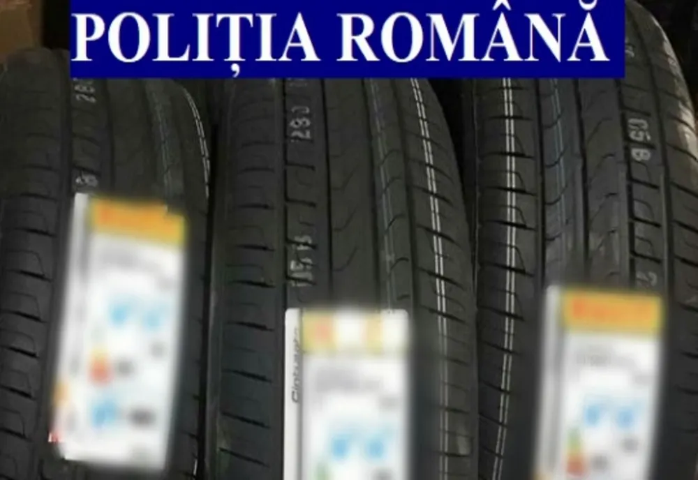 Doi dâmbovițeni au furat 140 de anvelope dintr-un camion