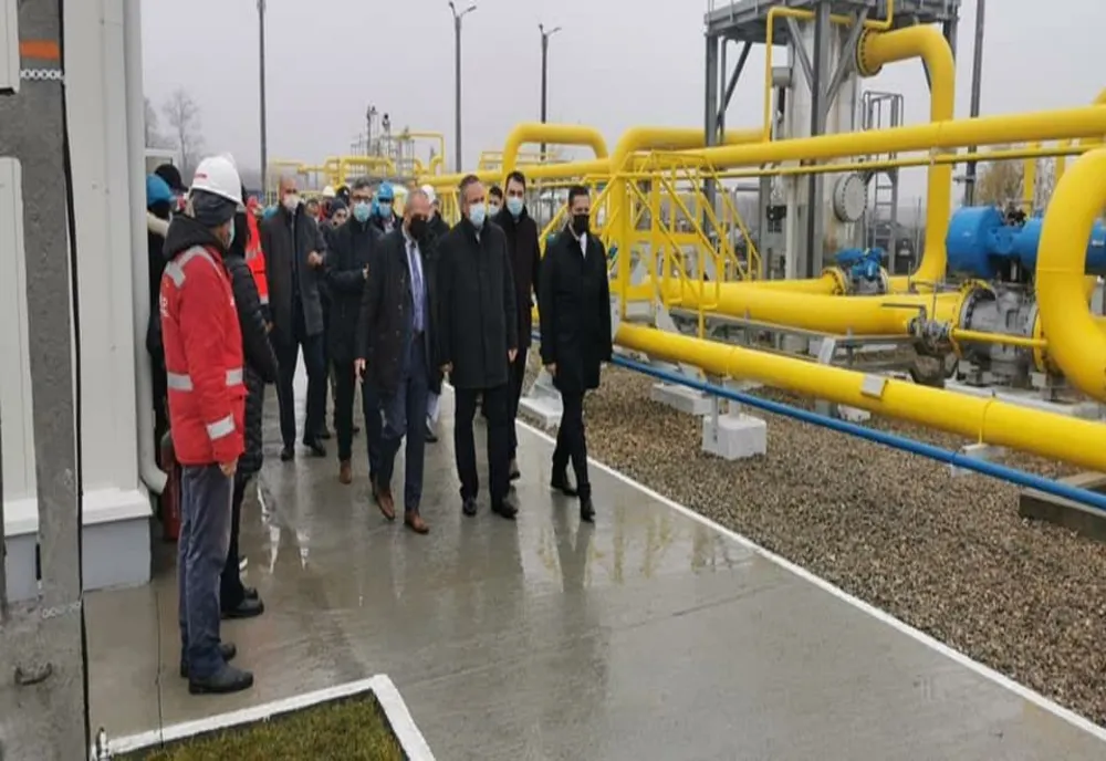 Dâmbovița: Premierul Nicolae Ciucă a participat la recepția Stației de Uscare Gaze Naturale de la Bilciurești