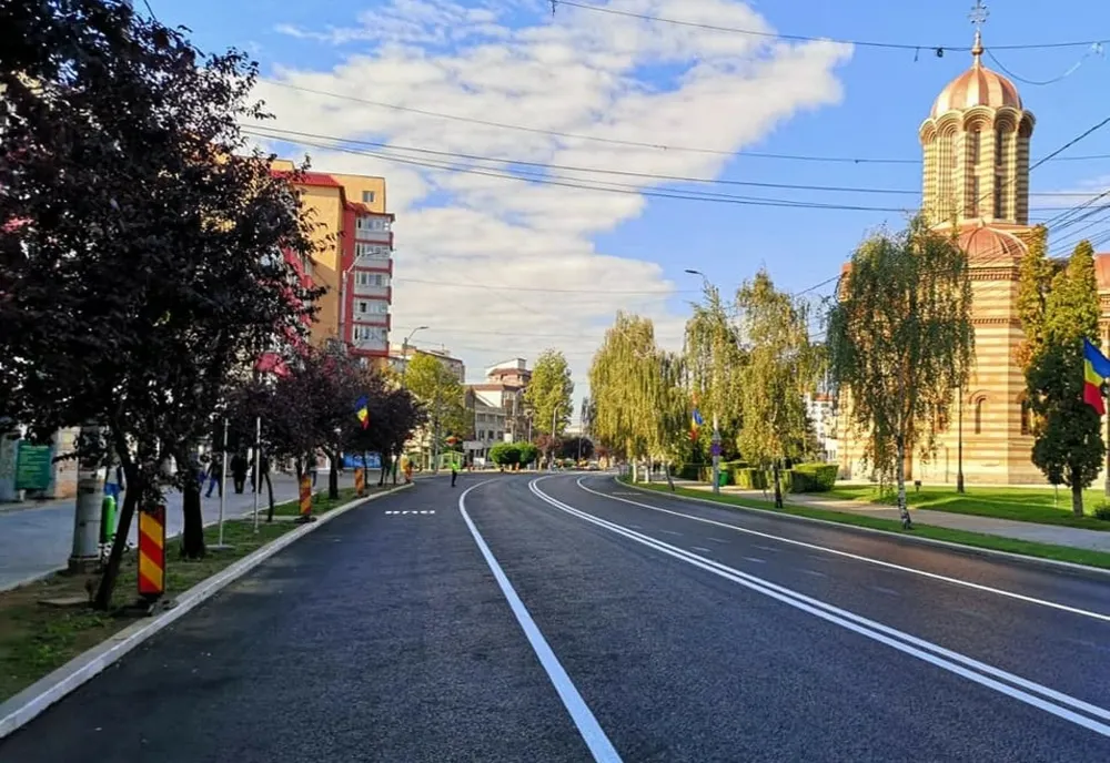 Bandă dedicată transportului în comun în Târgovişte