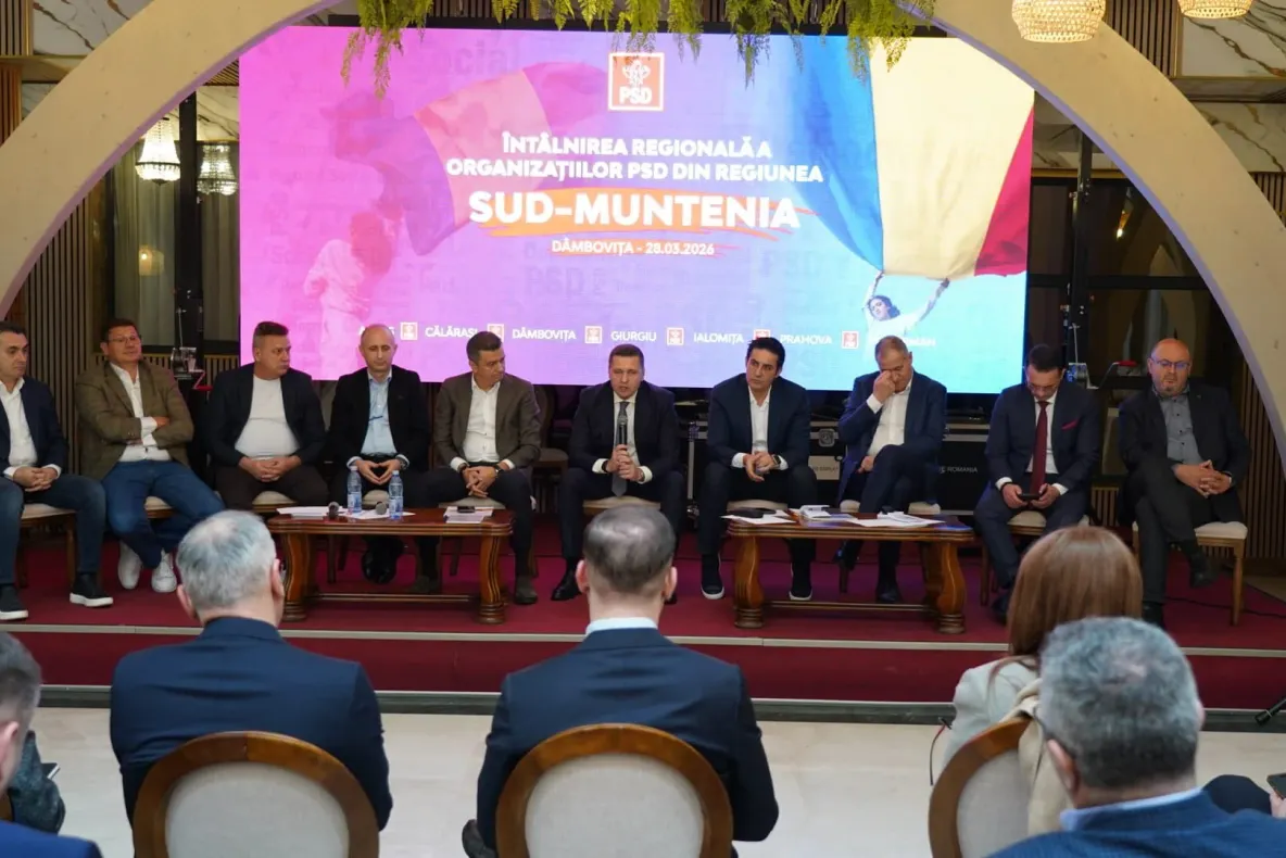 PSD Sud-Muntenia își reconfirmă unitatea și forța la reuniunea regională de la Târgoviște