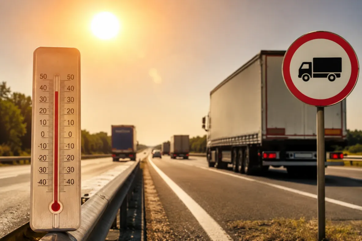 Canicula lovește din nou: restricții de circulație extinse și în alte județe din țară