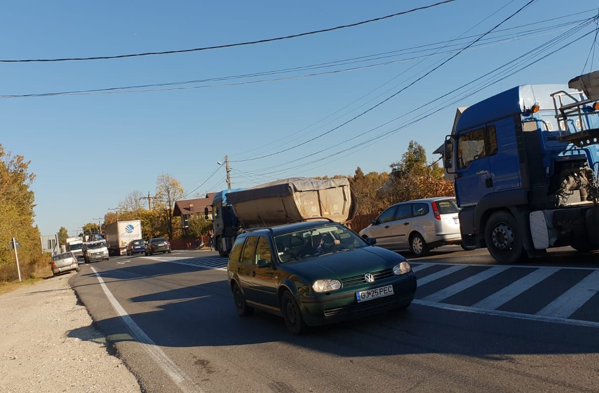 DN 72, blocat în urma unui accident grav