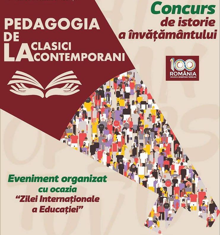 Pe 5 octombrie 2018 serbăm Ziua Mondială a Educației