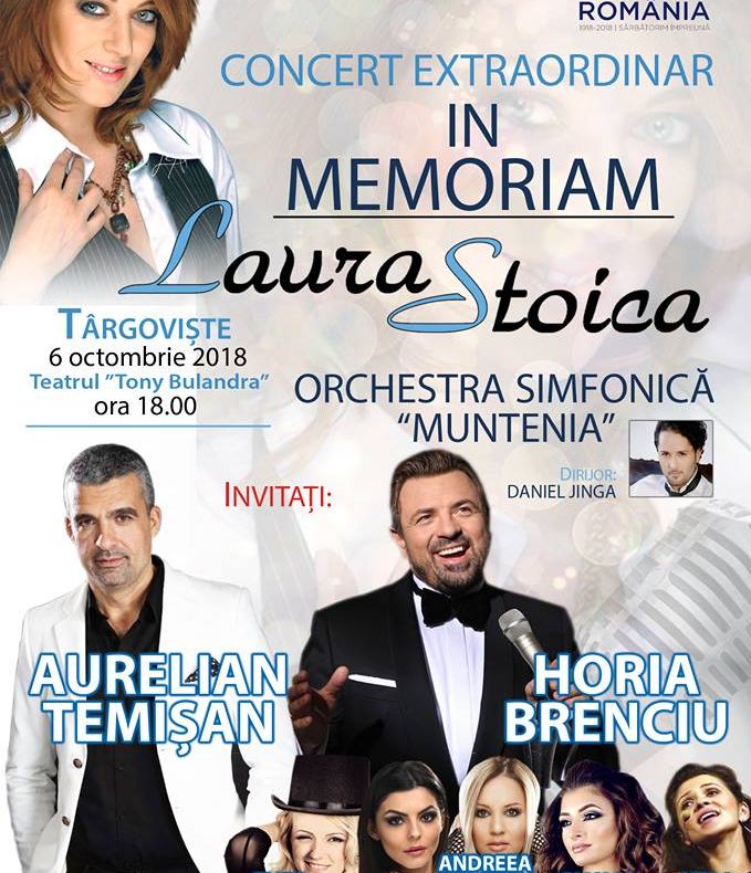 Laura Stoica, omagiată la Târgoviște, într-un concert extraordinar