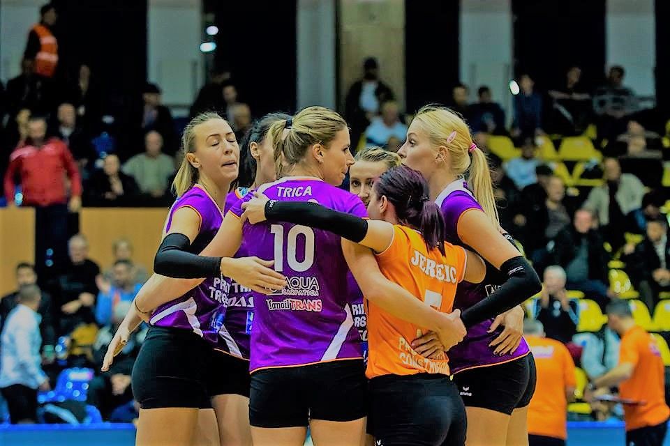 Volei feminin. CSM Târgoviște, victorie clară cu Agroland Timișoara