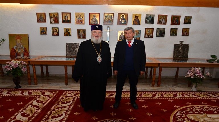 Ambasadorul Rusiei, întâlnire cu "ambasadorul BOR", la Târgoviște