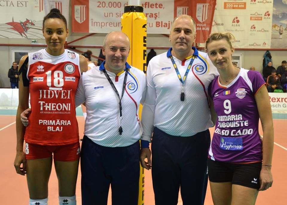 Înfrângere categorică. Alba Blaj-CSM Tgv. 3-0 (25-16,25-16,25-18) la volei feminin
