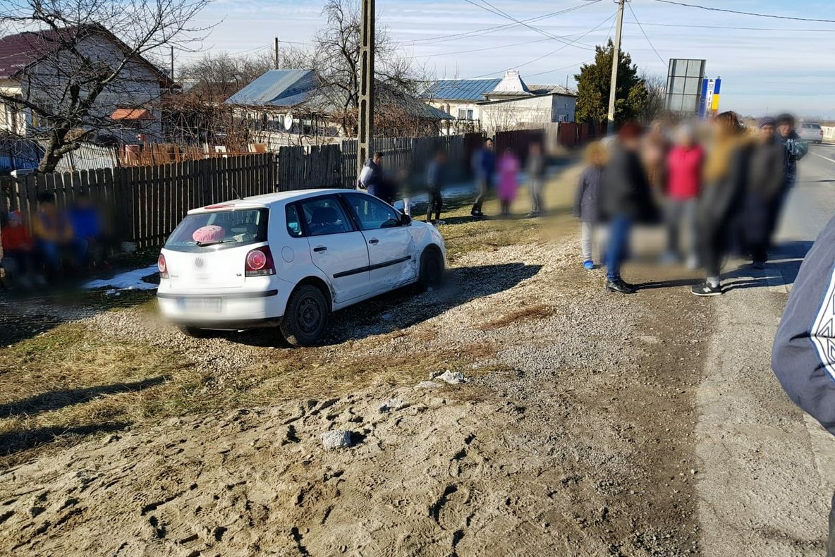 Accident pe DN 7. Drumul a fost blocat parțial, pentru o jumătate de oră