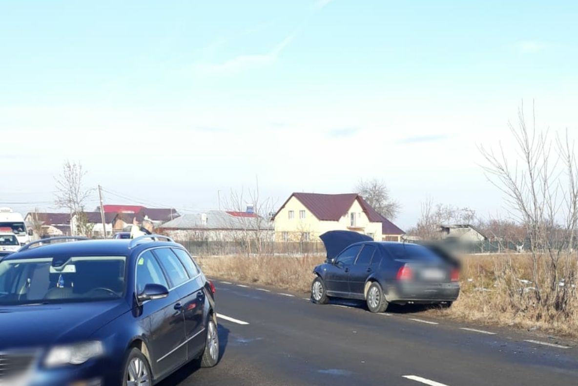 Rănit în urma unei coliziuni, între două autoturisme, la Produlești