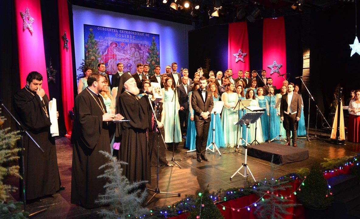 VIDEO Concertul anual de colinde al Arhiepiscopiei Târgoviște