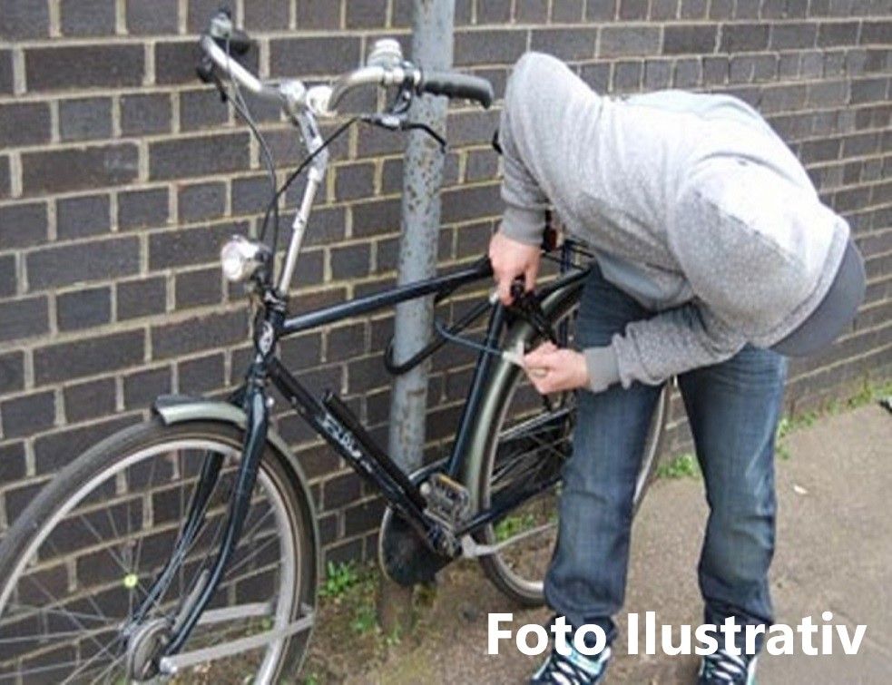 Doi tineri, surprinși în momentul în care fură trei biciclete