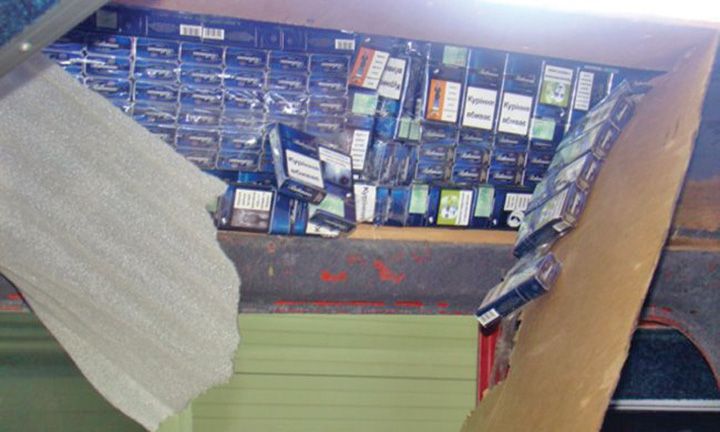 Captură impresionantă de țigări în vila unui dâmbovițean