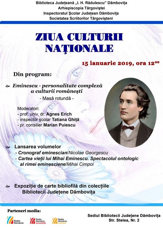 Ziua Culturii Naţionale, la Biblioteca Județeană