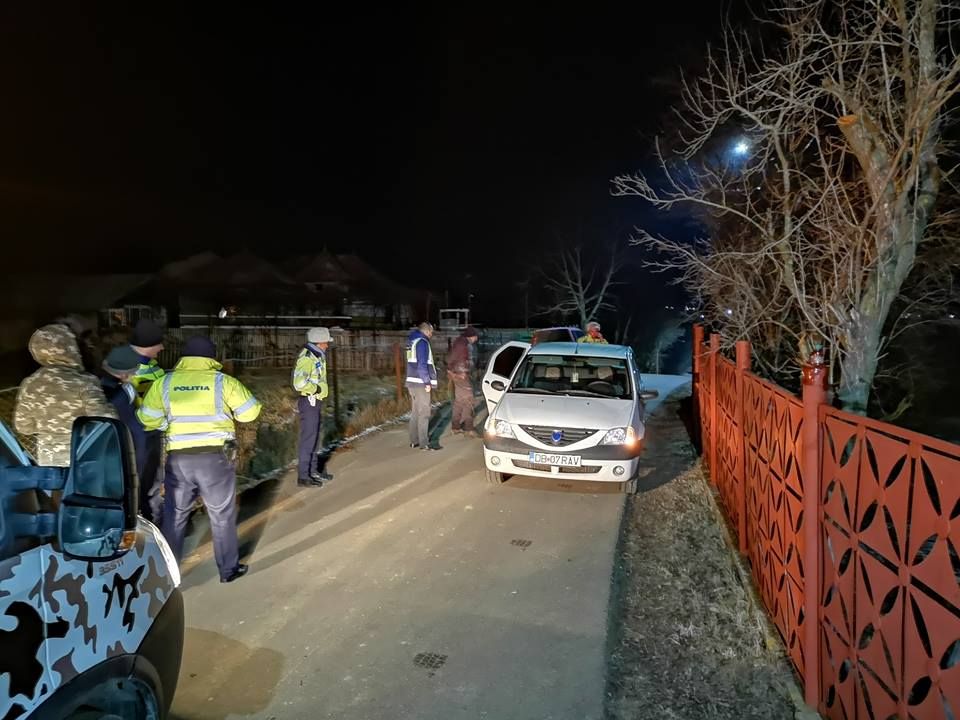 VIDEO Șoferul fugar a fost prins de polițiști cu ajutorul unui câine special antrenat