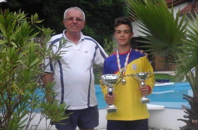 Andrei Voican, campion al României la dublu și vicecampion al țării la simplu