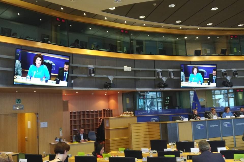 Rovana Plumb prezintă, la Bruxelles, prioritățile Președinției Române a Consiliului UE, în Comisia REGI a Parlamentului European