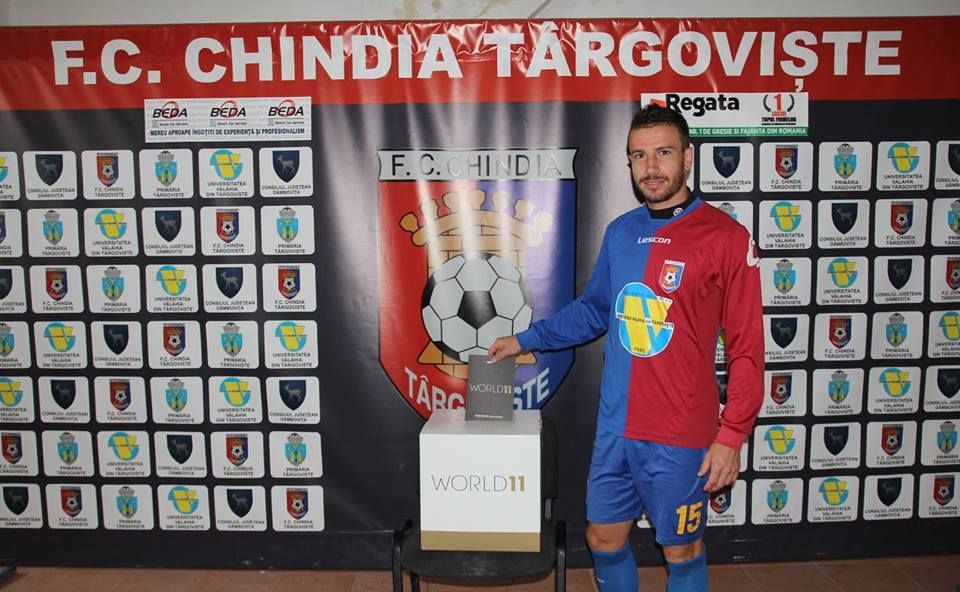 Fotbalistul de la Chindia cu nume celebru, Cornel Dinu, vrea să promoveze cu Chindia în Liga 1