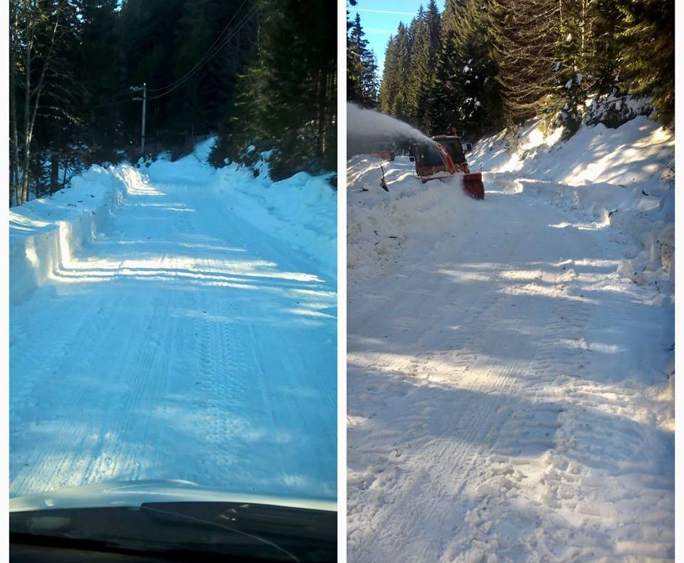 Accesul auto în zona Padina-Peștera rămâne restricționat. DJ 714 - singura variantă