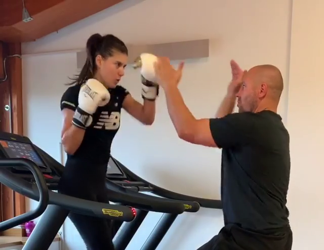 VIDEO Box pe banda de alergat. Cum se antrenează Sorana după ce a fost eliminată de la Australian Open