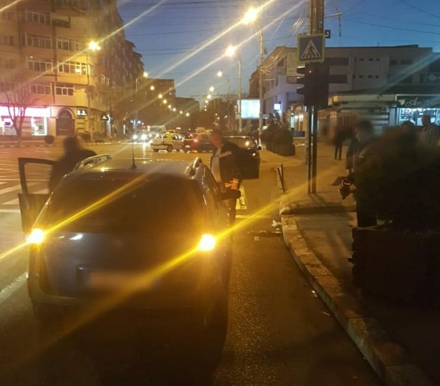 Accident cu trei răniți, în centrul Târgoviștei