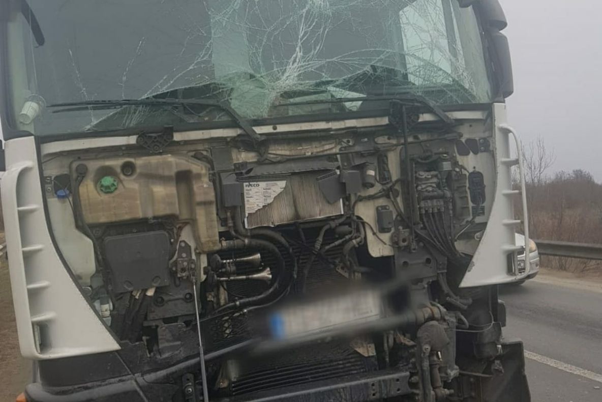 Coliziune în lanț pe DN 71