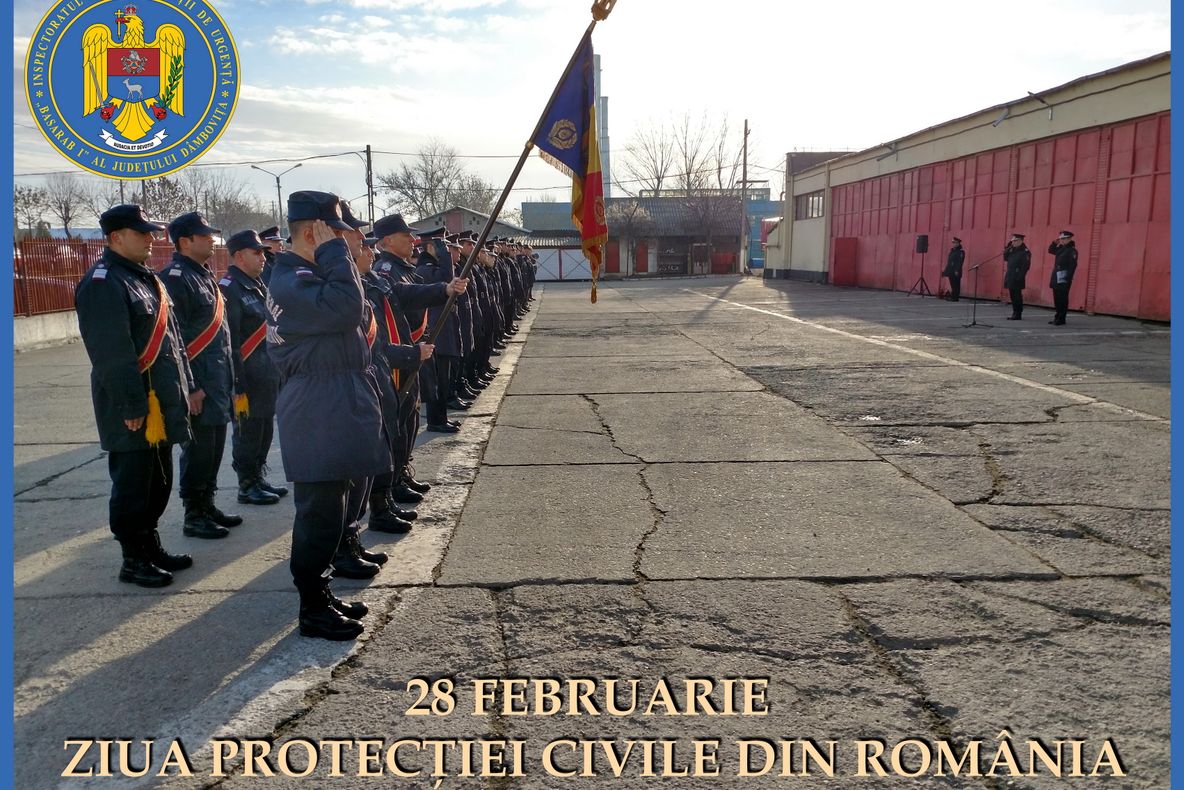 28 februarie- "Ziua protecției civile"-"Ziua porților deschise", la ISU Dâmbovița