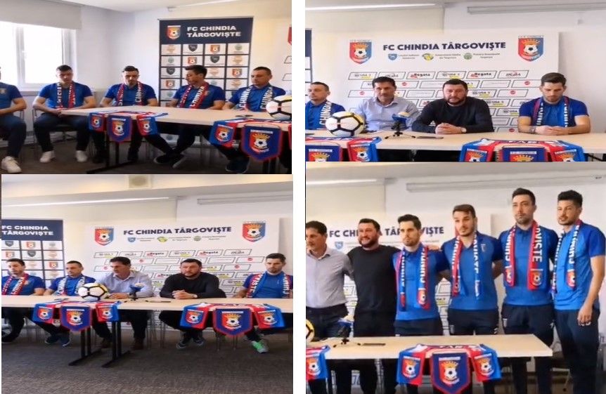 Cu gândul la promovare, Chindia a prezentat noile achiziții