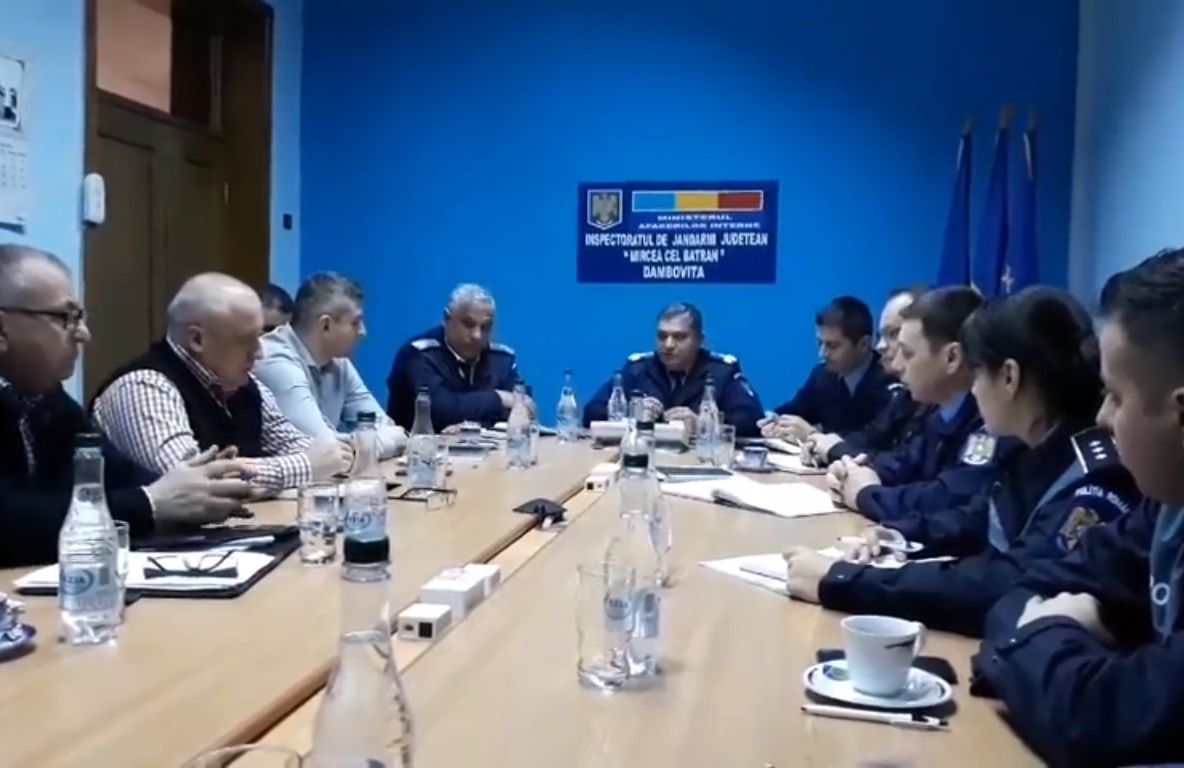Fair-play-ul sportiv, în dezbatere la sediul Jandarmeriei Dâmbovița