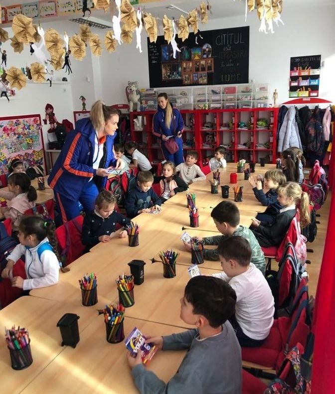 Campanie în școli pentru volei. CSM Târgoviște caută suporteri