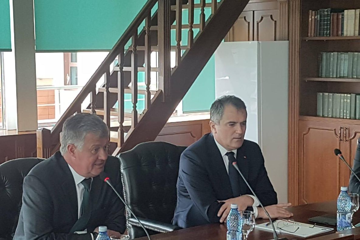 Secretarul de Stat pentru învățământ superior, Gigel Paraschiv, vizită la UVT