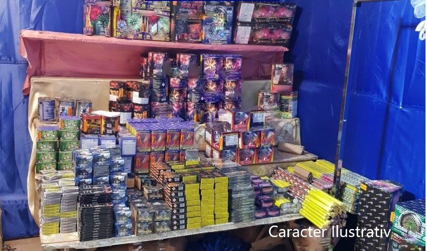 Dosar penal, pentru un bărbat din Petrești ce deținea ilegal articole pirotehnice