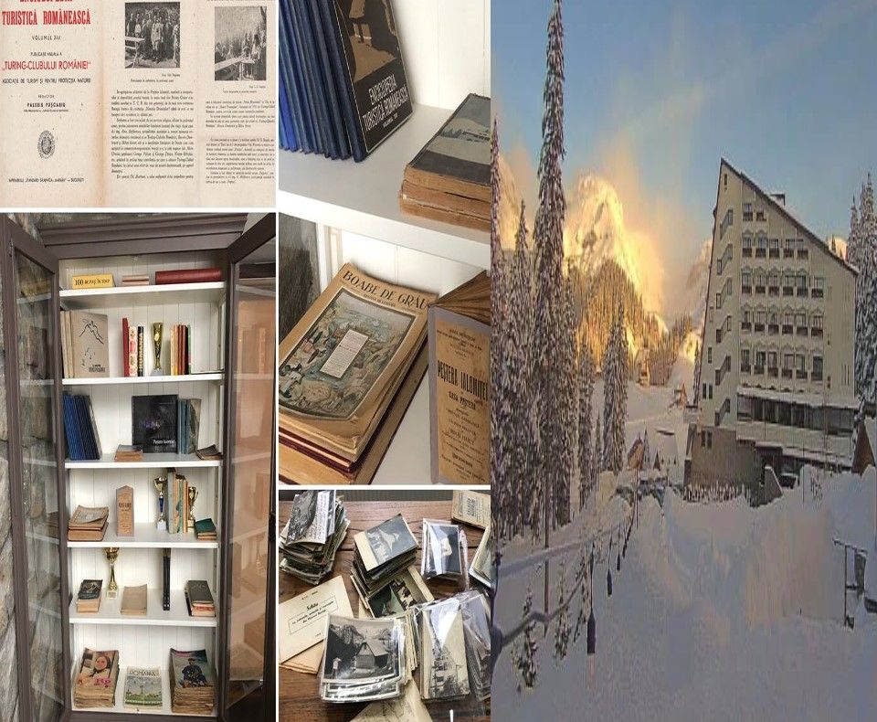 Bibliotecă în vârf de munte, la 1610 m altitudine