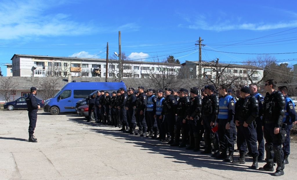 Meciul de handbal România - Lituania, are loc joi, la Târgoviște. Ce măsuri au luat jandarmii