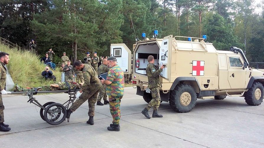 Crucea Roșie Dâmbovița, participare la exercițiul medical NATO, Vigorous Warrior ’19