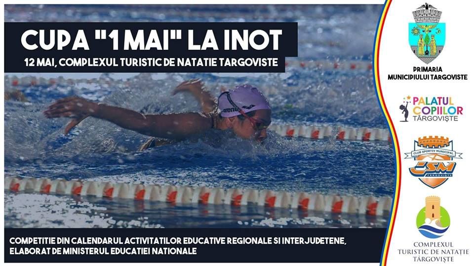 Cupa „1 Mai” la înot, la Complexului Turistic de Natație Târgoviște