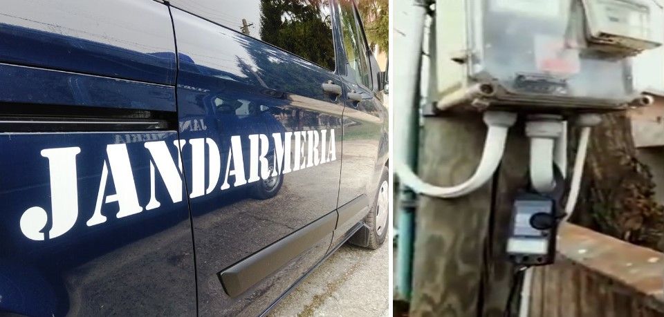 Erau racordați ilegal la rețeaua de energie electrică. 11 persoane depistate de jandarmi, în Dâmbovița